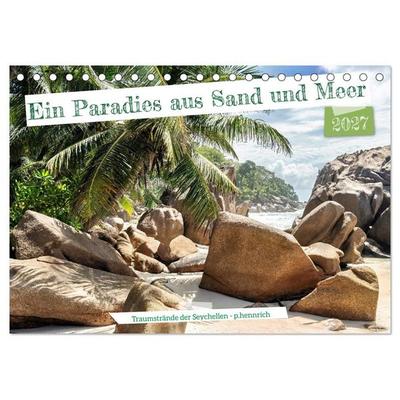 Ein Paradies aus Sand und Meer (Tischkalender 2027 DIN A5 quer), CALVENDO Monatskalender