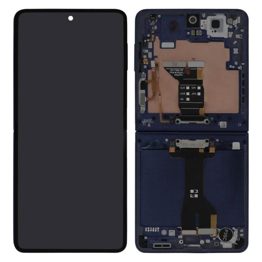 Samsung Galaxy Z Flip7 LCD Display Inner Original - Blue Shadow (Display, Samsung Galaxy Z Flip7) (GH82-37581A)