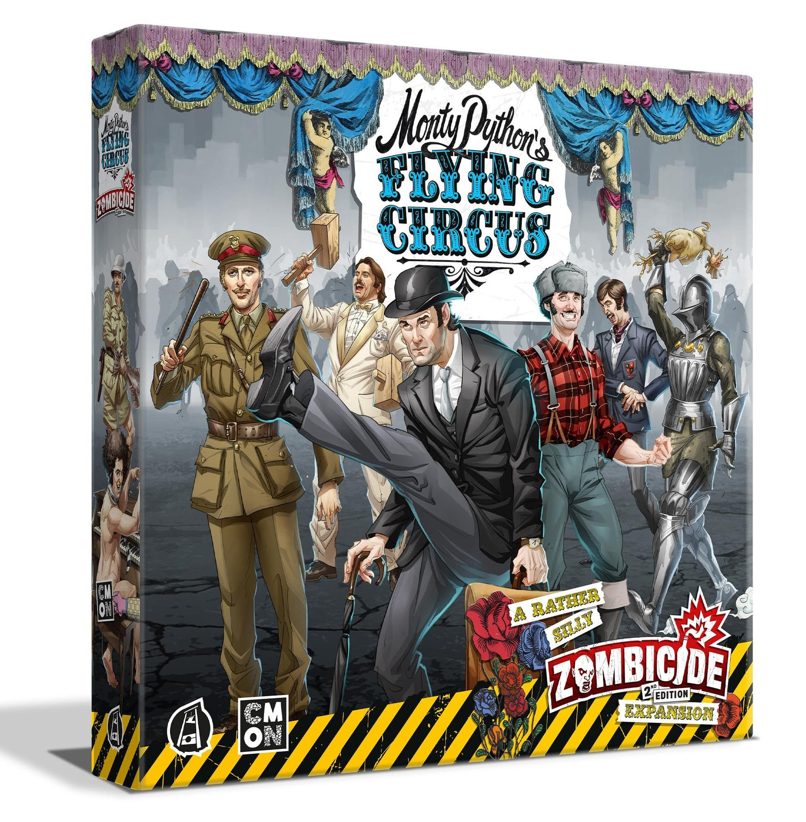 Omgoods - Zombicide Monty Pythons Flying Circus Karakterpakket - Strategisch Bordspel voor 1-6 Spelers