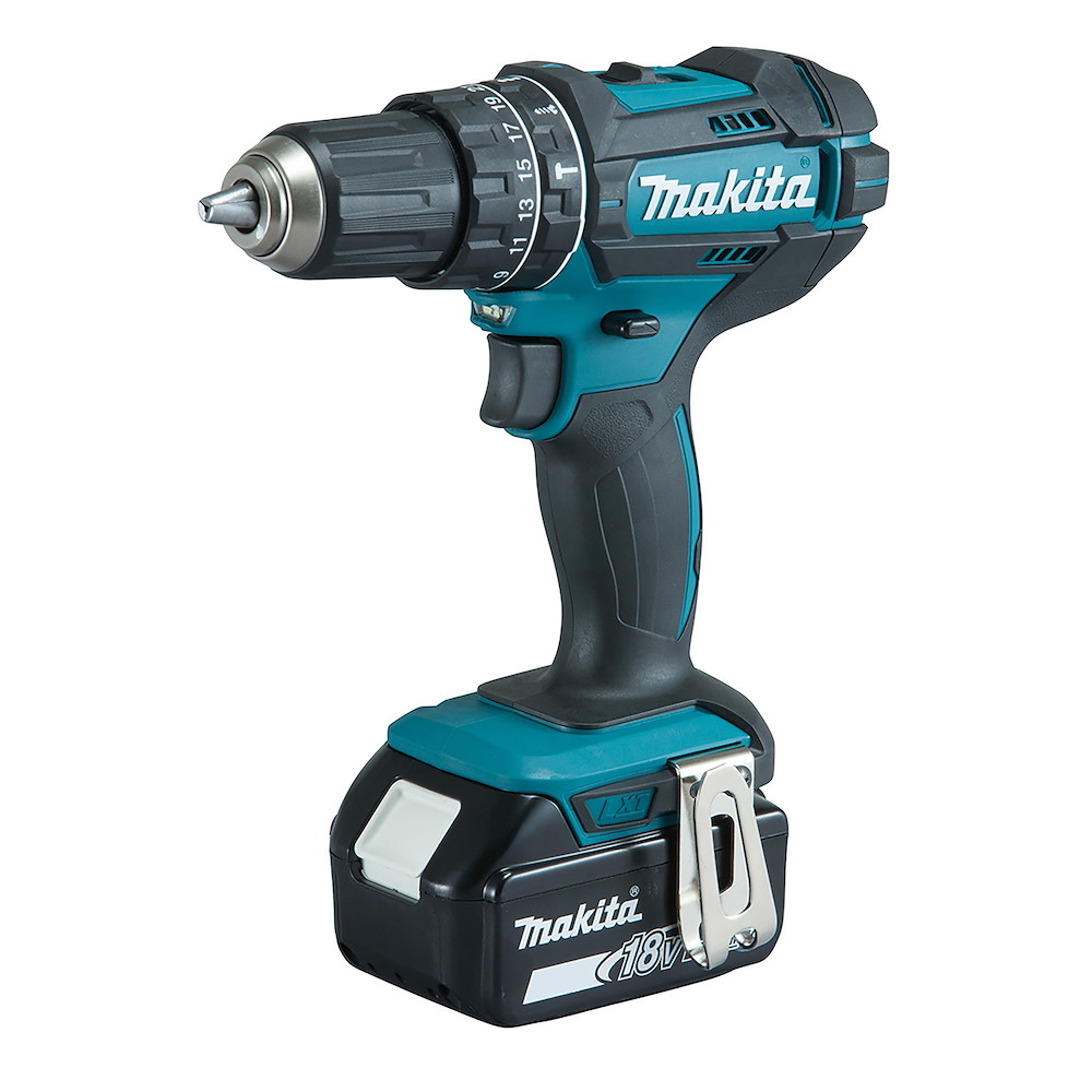 MAKITA--VL-Nr. 200888-- AKTIVB Akku-Schlagbohrschrauber 18 V,2 Akkus+Ladegerät,96-tlg Makita 16921480