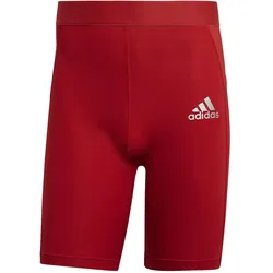 Adidas, Herren, Funktionsunterhose, Techfit Short Tight (S), Rot, S