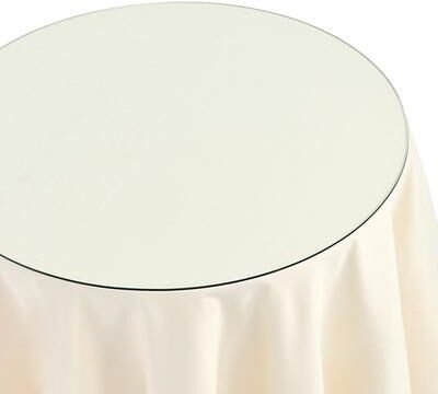 "Clear Glass Topper - 30"" Diameter - Ballard Designs"