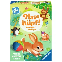 Ravensburger Spiel - Hase hüpf! - Kinderspiel ab 2 Jahre
