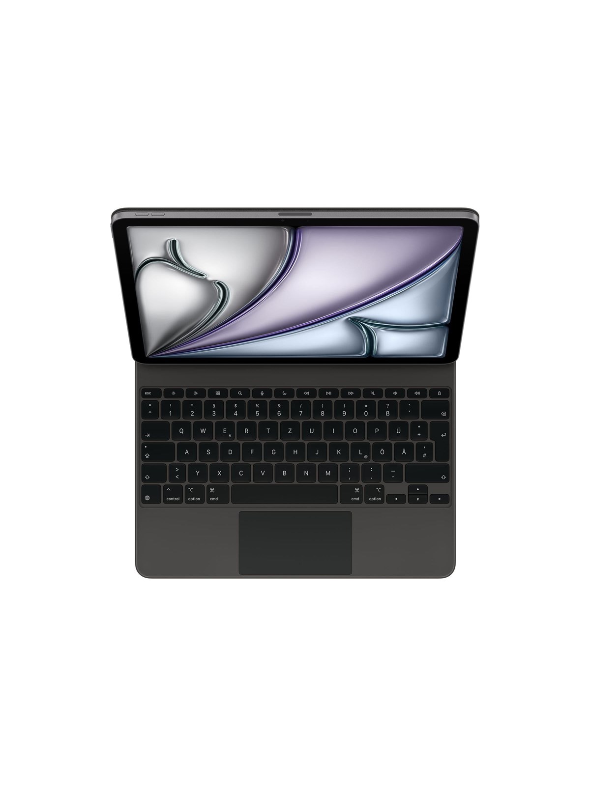 Apple Magic Keyboard - keyboard and folio case - with trackpad - QWERTZ - German - black Input Device - Tastatur & Folio-Set - Deutsch - Schwarz