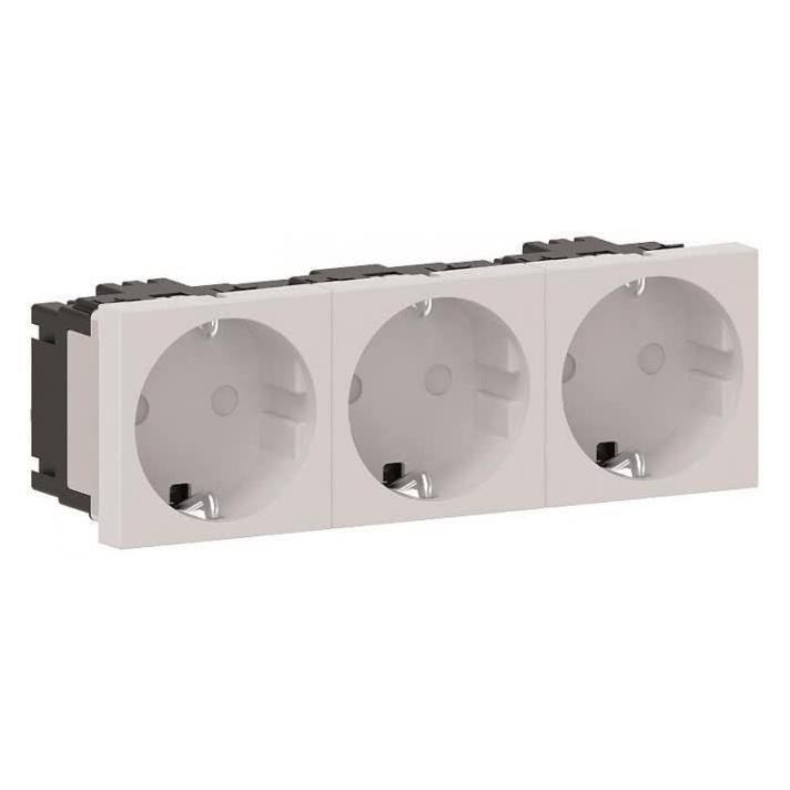 GGK Modul 45/Schuko-Steckdose 3- 6940 fach/wa (6940)