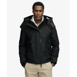 Superdry für Herren. M5012421A Schwarze Kapuzenjacke ?Arctic? (S), Lässig, Recyceltes Polyester
