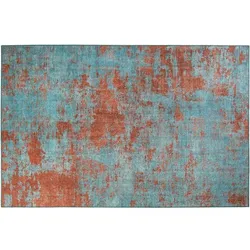 WECONhome Teppich Hot Spring WH-18003-04 blau 80x150