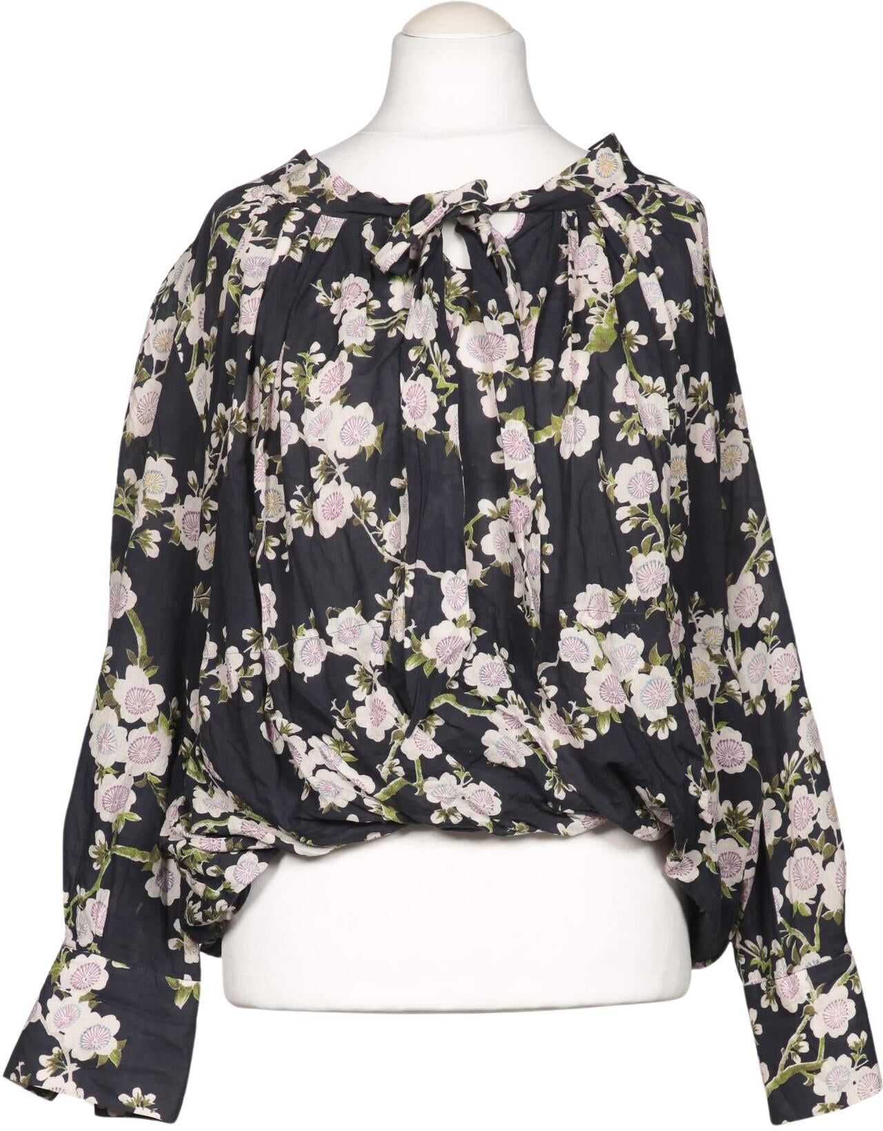 Wunderkind Damen Bluse, Mehrfarbig, Gr. L, Baumwolle - Second Hand