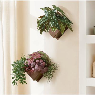 Fall Wall Hanging Arrangements - Mixed Greenery - Grandin Road