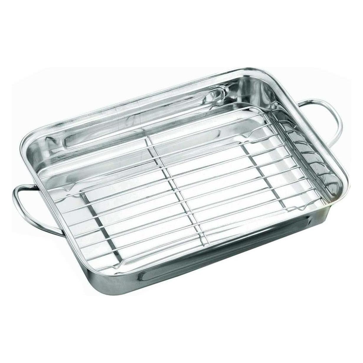 BerlingerHaus Rectangular frying pan with grill 35cm KH-1377 (Bratpfanne, Edelstahl) (21176601)