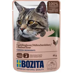 BOZITA in Gelee mit Hühnerleber 85 g