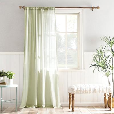 Archaeo Cotton Sheer Curtain, Single Panel