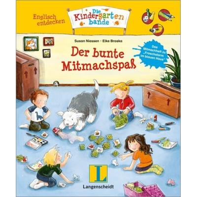 Englisch entdecken: Die Kindergartenbande. Mein lustiger Mitmachspa, Taschenbuch von Susan Niessen, Langenscheidt, 978-3-468-20783-9