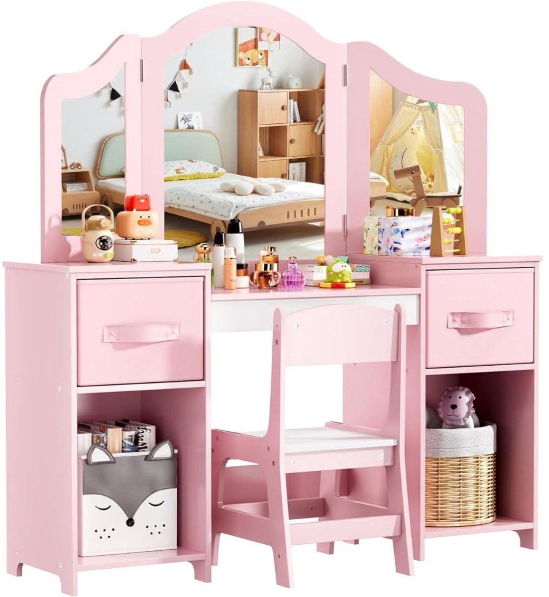 Kaptafel voor kinderen - Make-uptafel voor meisjes