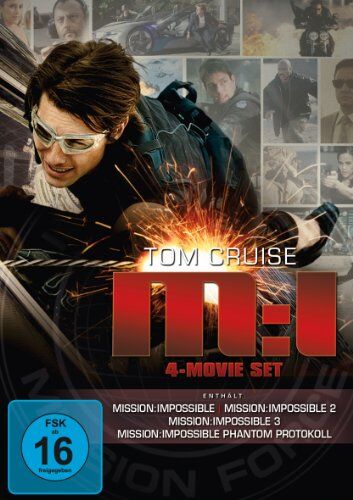 Tom Cruise - Mission: Impossible I-IV [4 DVDs] - Preis vom 09.10.2026 07:28:09 h