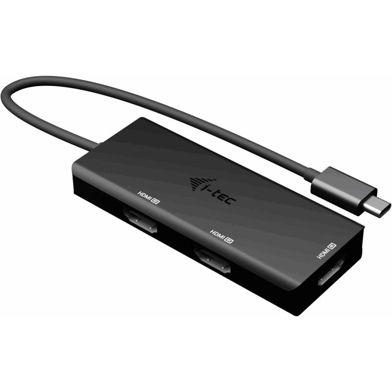 I-TEC USB-C 3X 4K HDMI ADAPTER VIDEO ADAPTER PD 100W