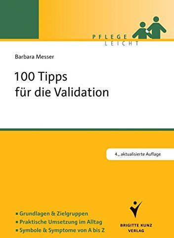 Barbara Messer - 100 Tipps für die Validation (Pflege leicht) - Preis vom 30.09.2026 09:01:18 h