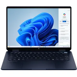HP OmniBook Ultra Flip Laptop 14-fh0171ng (14", 1000 GB, 16 GB, DE, Intel Core Ultra 7 265), Notebook, Blau