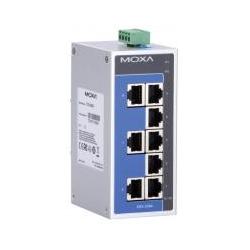 Moxa 8-port Entry-level Ethernet Switch, unmanaged- 10 - 60° C (8 Ports) (EDS-208A)