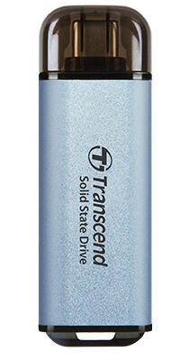 Transcend ESD300 Externe SSD 1 TB, blau TS1TESD300C