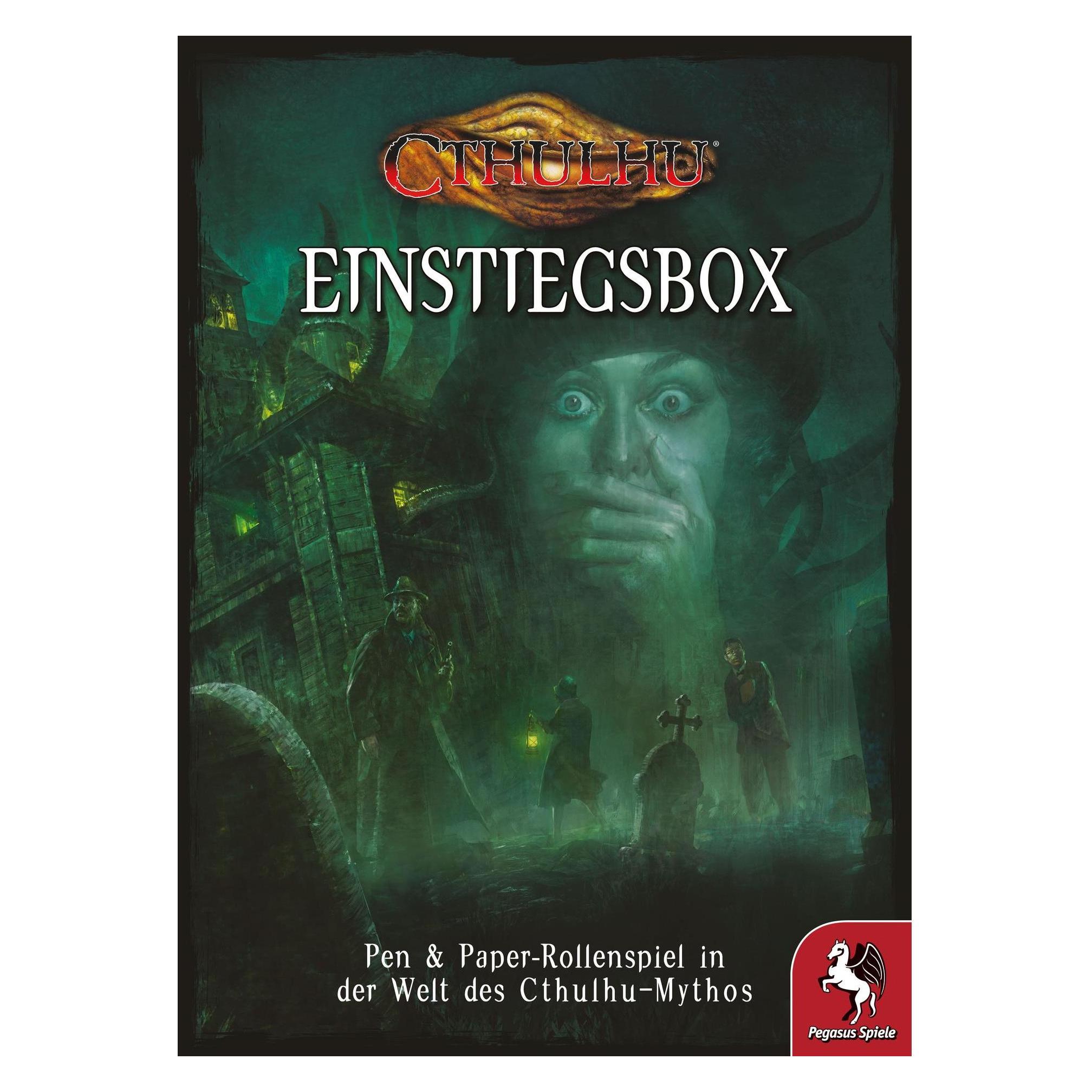 Pegasus Cthulhu Einstiegsbox, Rollenspiel, für 3-6 Spieler, ab 14 Jahren (DE-Ausgabe) (Deutsch, 3 - 6 Spieler) (42077G)