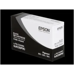 Epson, Druckerpatrone, SJIC20P(K) BLACK ink cartridge for TM-C3400BK (BK)