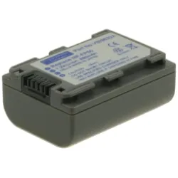 2-Power Camcorder Battery 7.2V 700mAh (2 Zellen, 700 mAh), Notebook Akku, Grau