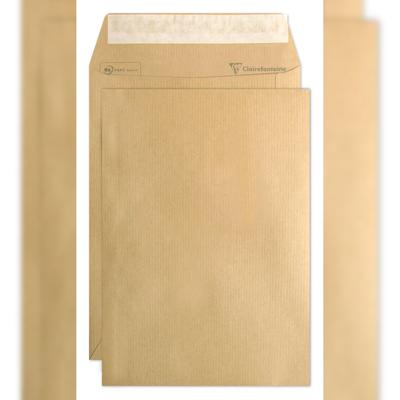 Clairefontaine 500x Versandtaschen haftklebend Kraft 176x250mm/B5 90g - Braun 744C