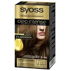 Syoss Oleo Intense Permanent Hair Color 5-86 Caramel Brown
