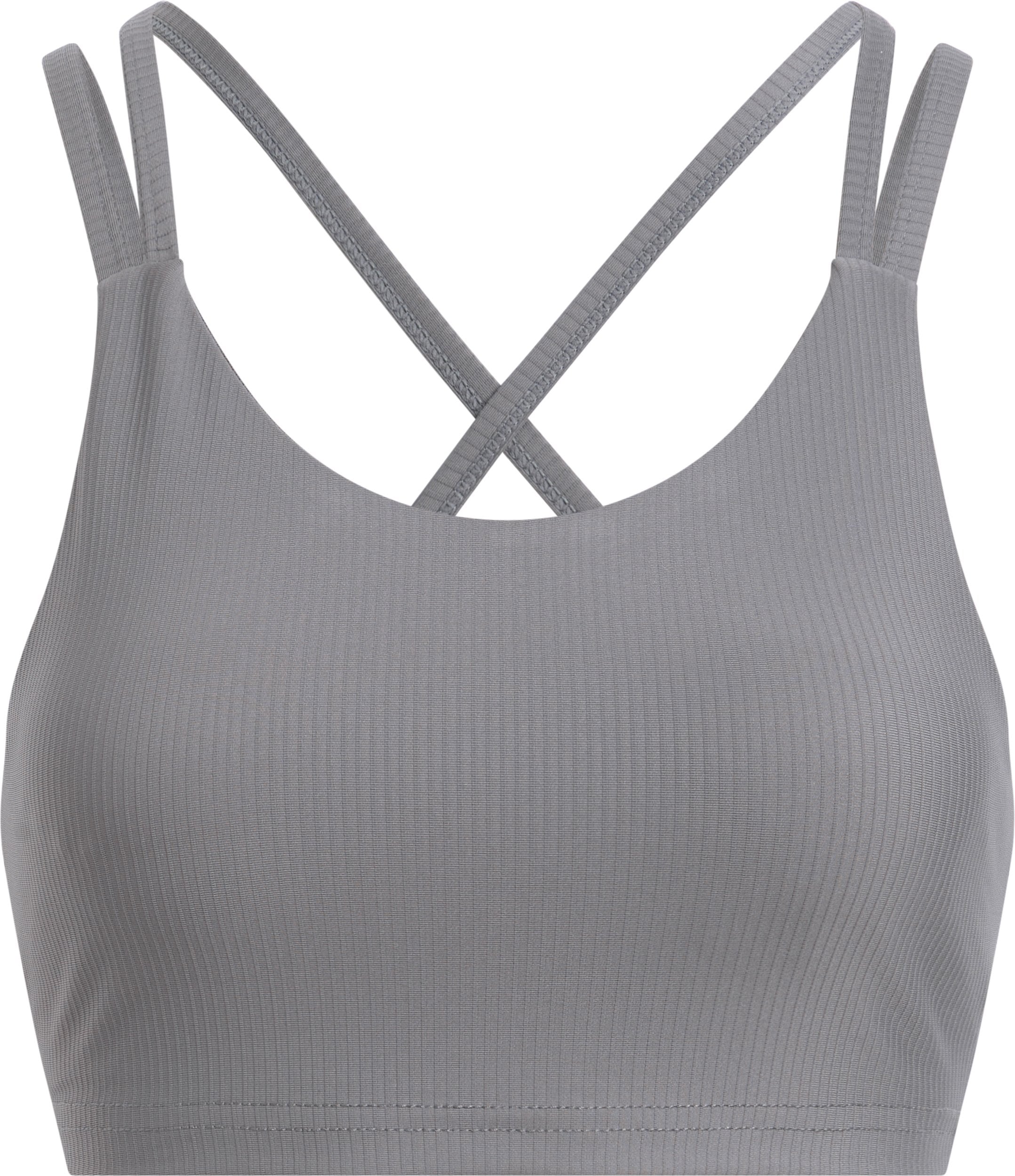 Sport-BH ENERGETICS "DA.-SPORT-BH OLORA W", Damen, Gr. L, N-Gr, grau (anthrazit), Obermaterial: 84% Polyester, 16% Elasthan, BHs Sport-BH, für Training und sportliche Aktivitäten geeignet, sportlicher Stil anthrazit L, N-Gr