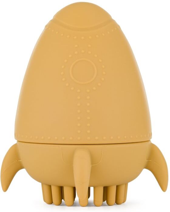 Petite&Mars Splashy Rocket 6m+ jouet aquatique Intense Ochre 1 pcs