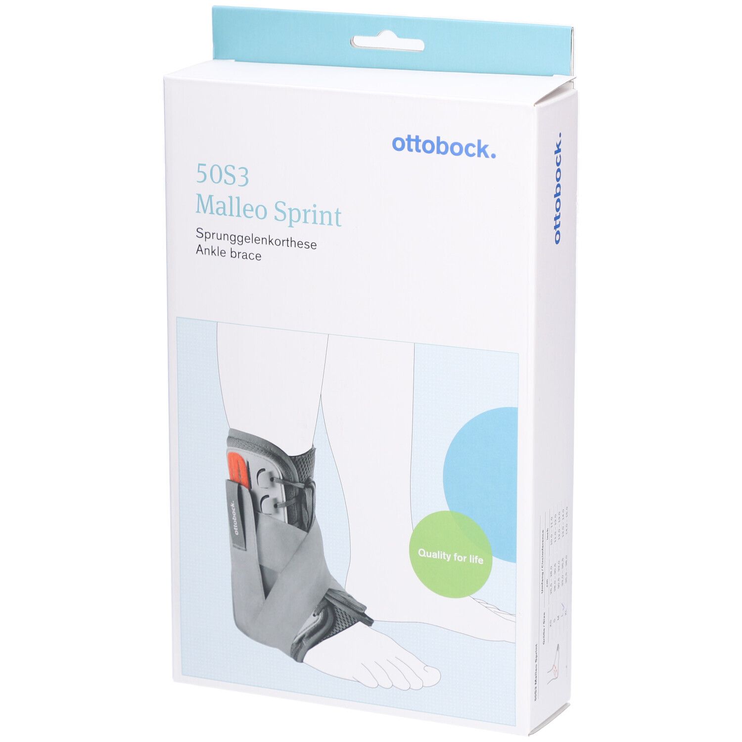 Malleo Sprint Sprunggelenkorthese L 1 St Bandage(s)