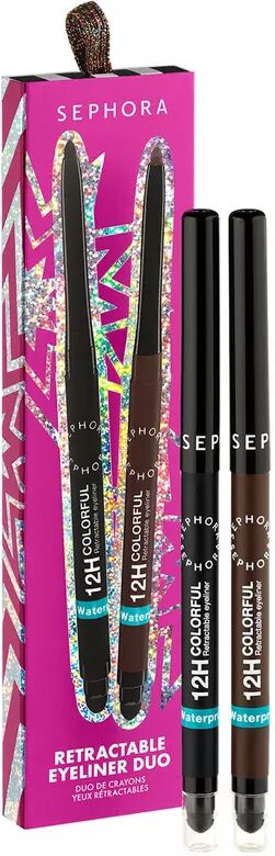 SEPHORA - Retractable Eyeliner Duo - Eyeliner Set, Set
