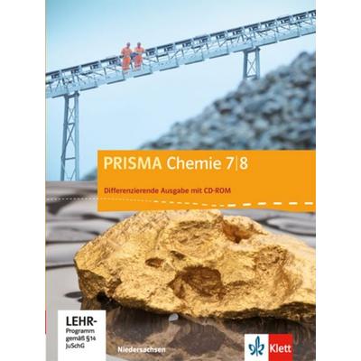 Prisma Chemie. Ausgabe für Niedersachsen - Differenzierende Ausgabe. Schülerbuch mit CD-ROM 7./8. Schuljahr, Gebundene Ausgabe von , Klett