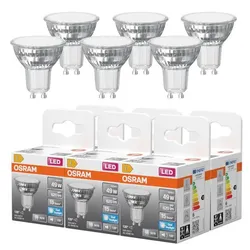OSRAM GU10  LED STAR PAR16 Strahler 120° 5,6W wie 49W kaltes Licht mit breitem Lichtkegel 6500K