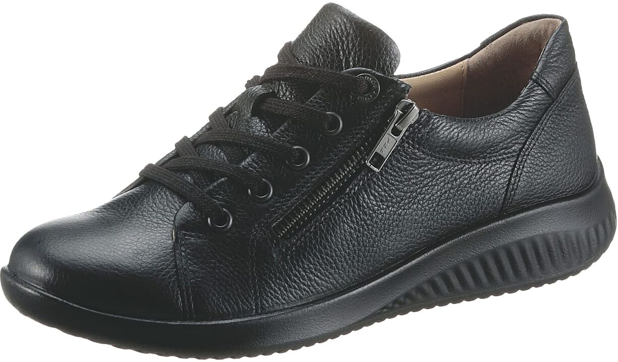 Schnürschuh JOMOS, Damen, Gr. 41, schwarz, Glattleder, Schuhe Schnürschuh