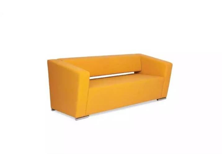 JVmoebel 3-Sitzer Orangenes Textilsofa mit hochwertiger Polsterung und Armlehnen, 1 Teile, Made in Europa