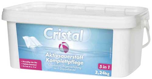 Cristal 1199240 Aktivsauerstoff Komplettpflege, 2,24 kg, Eimer Aktivsauerstoff-Granulat 1St.
