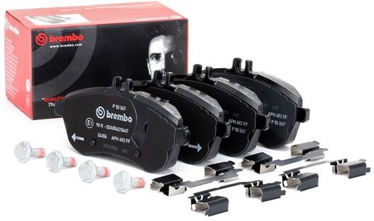 BREMBO P 50 067 Brake pad set