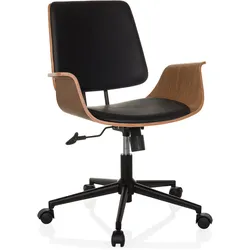 Drehstuhl Cenca II Schwarz/Braun
