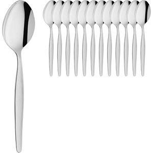 Amefa Kaffeelöffel Scandinave, 13,5 cm, Edelstahl 18/0, silber poliert, 12 Stück