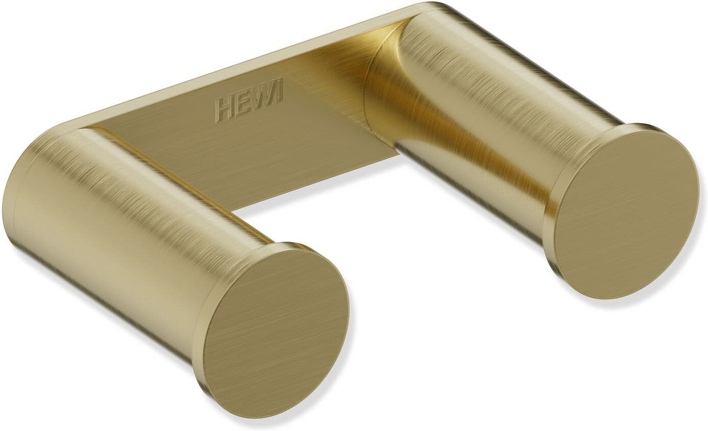 HEWI System 162 Doppelhaken, Accessoires, 162.90.03070 LP, messing gebürstet