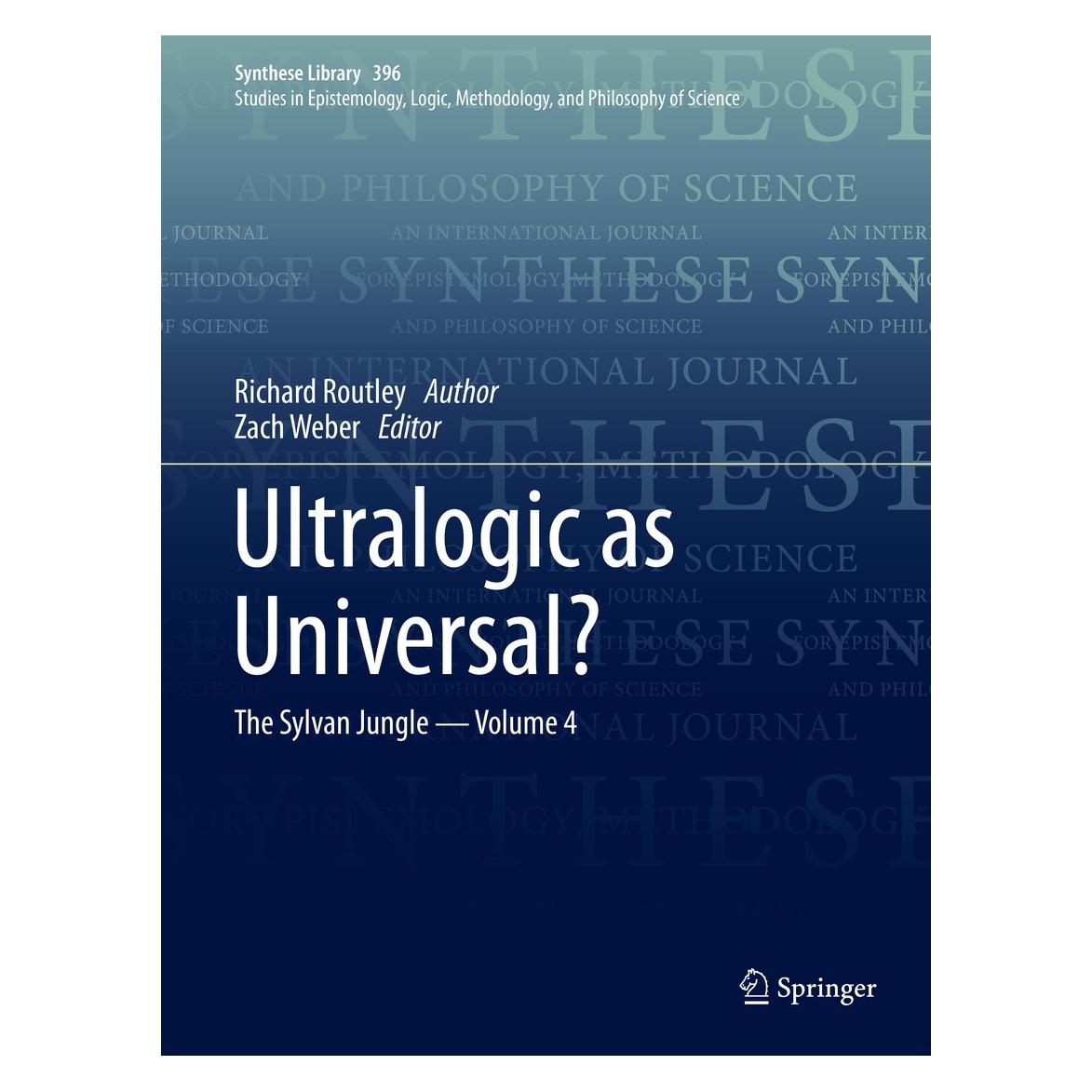 Springer Ultralogic as Universal? (Englisch, Hardcover, Richard Routley) (9783319919737)
