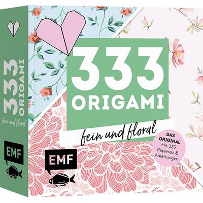 333 Origami – fein und floral, Taschenbuch von , Edition Michael Fischer / EMF Verlag, 978-3-7459-0271-6