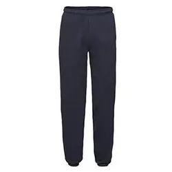 Fruit of the Loom, Herren, Sporthose, Jogginghose mit elastischem Saum (L), Blau