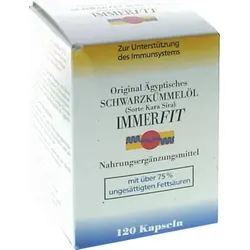 SCHWARZKÜMMELÖL Immerfit Kapseln 120 St Kapseln