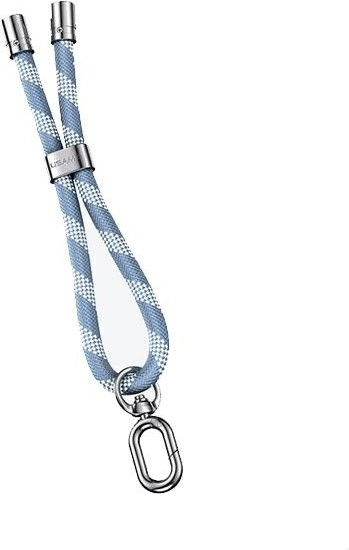 Usams Universeel telefoonkoord, blauw, 34 cm