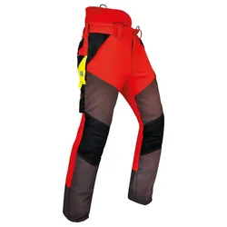 Schnittschutzhose GLADIATOR-EXTREM Kl.1 rot - S - Rot