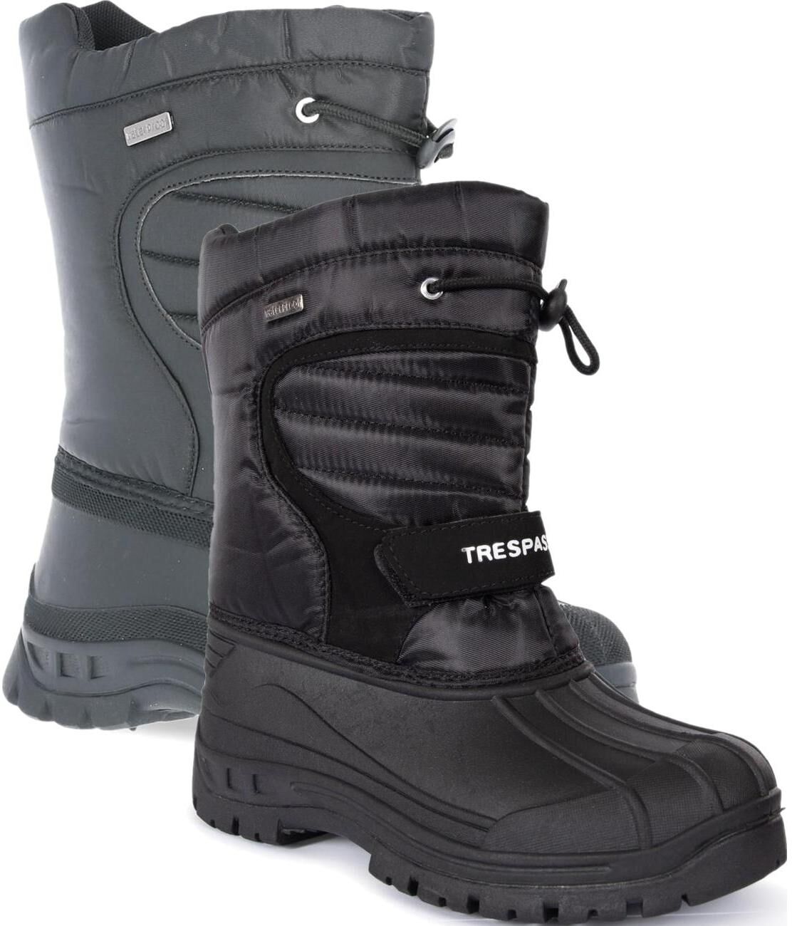 Trespass Dodo - Unisex Youths Snow Boot  Black 37