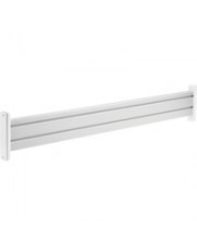 InLine Slatwall Panel Aluminium für Tischhalterung 1m Kunststoff (23181A)